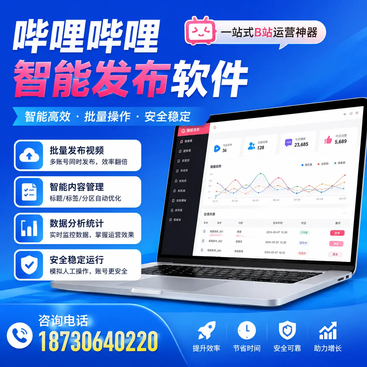 如何通过哔哩哔哩智能发布软件提升 滁州 企业曝光率