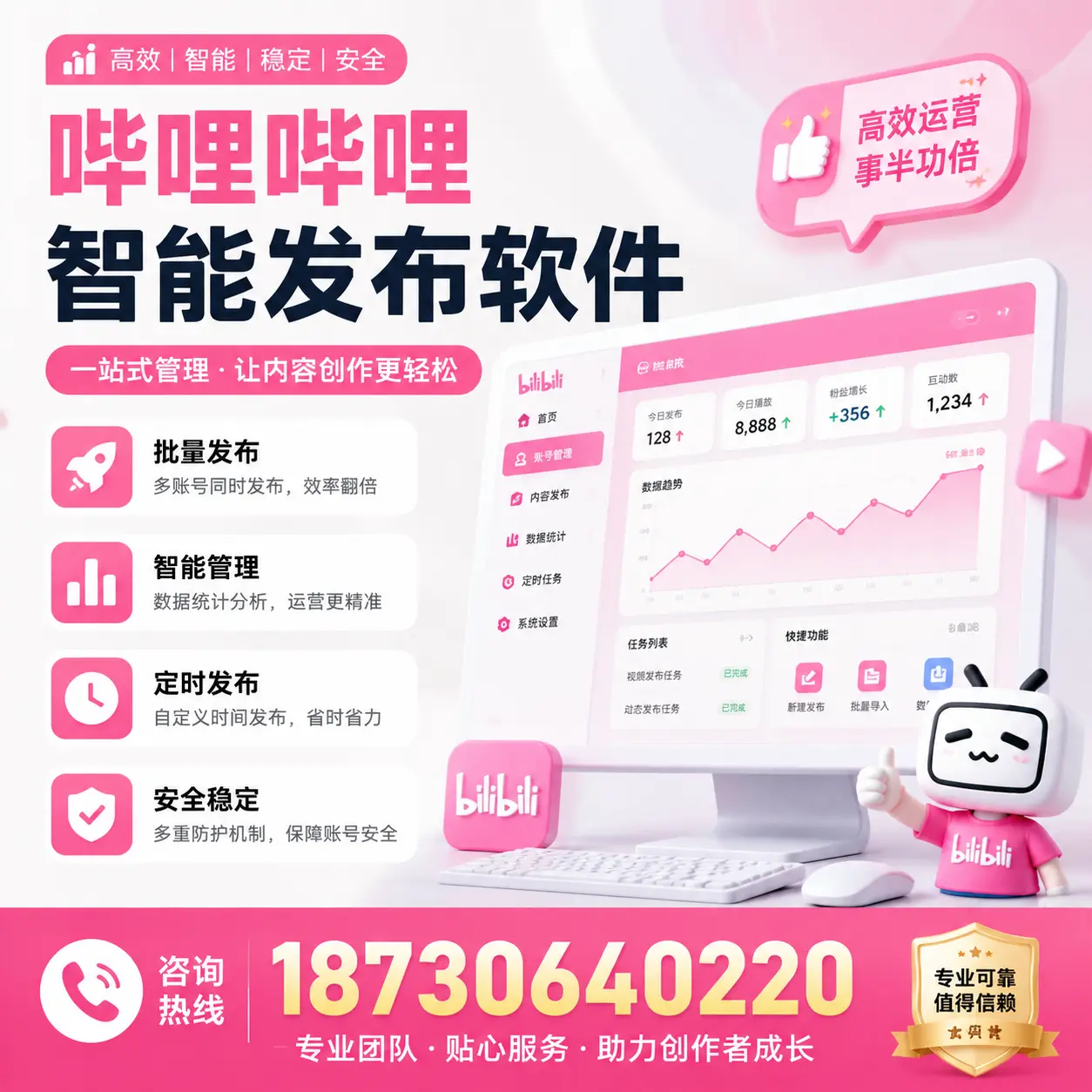 如何评估哔哩哔哩智能发布软件的ROI？滁州 企业必读
